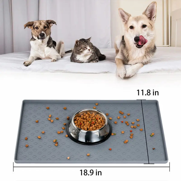 Silicone Pet Placemat: Keep Your Floors Clean and Tidy During Mealtime