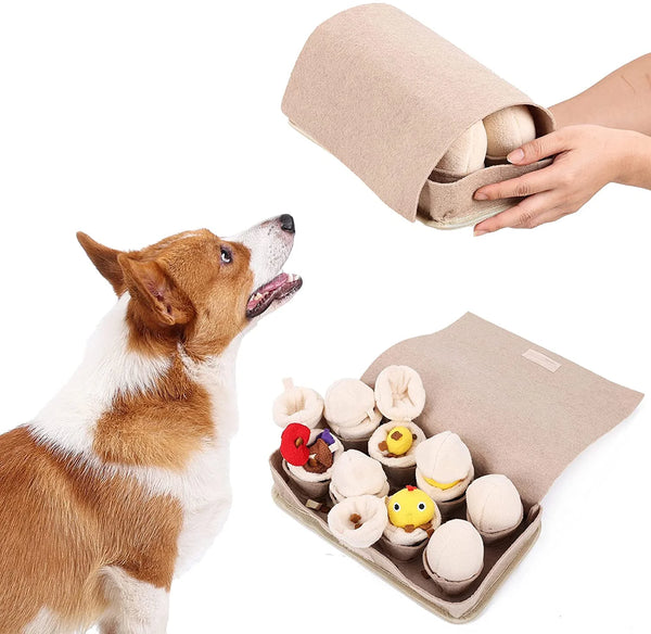 ATUBAN Snuffle Mat: Engaging Slow Feeding & Interactive Fun for Dogs